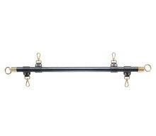 Load image into Gallery viewer, Faux Leather Wrapped Spreader Bar Gold
