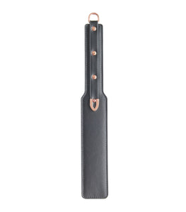Faux Leather Paddle Rose Gold