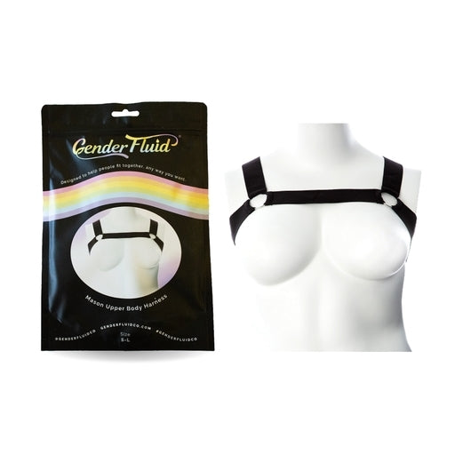 Gender Fluid Mason Harness S- L Black