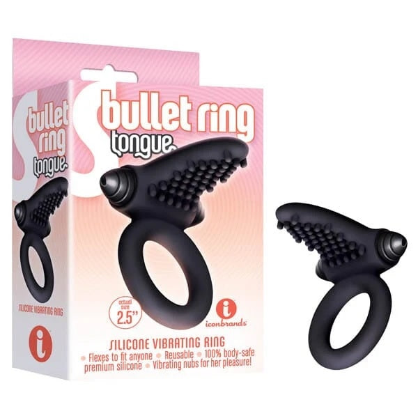 S-bullet Ring - Tongue