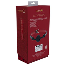 Load image into Gallery viewer, Ouch! Milan Collection - Silicone Ball Gag
