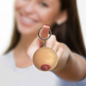 Squishy Boob Key Chain