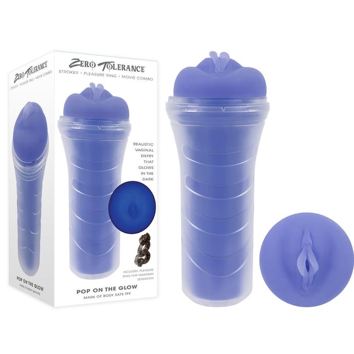 Pop On The Glow Stroker Purple