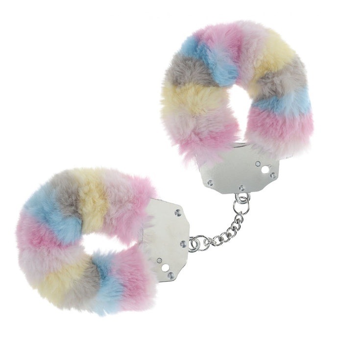 Ouch! Heavy Duty Fluffy Cuffs Multicolour 2