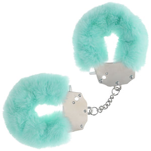 Ouch! Heavy Duty Fluffy Cuffs Powder Green