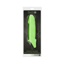 Load image into Gallery viewer, Ouch! Glow In The Dark Smooth Thick Stretchy Penis Sleeve 15.5 Cm

