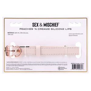 Sex & Mischief Peaches N Creame Silicone Lips