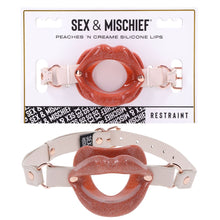 Load image into Gallery viewer, Sex &amp; Mischief Peaches N Creame Silicone Lips
