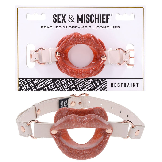 Sex & Mischief Peaches N Creame Silicone Lips