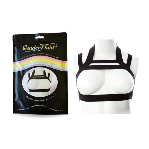 Gender Fluid Majestic Harness S- L Black