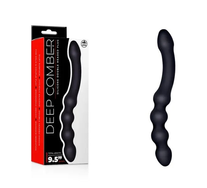 Deep Comber Beaded Double Dildo