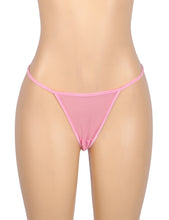 Load image into Gallery viewer, Pink Embroidered Underwire Babydoll (10-12) L
