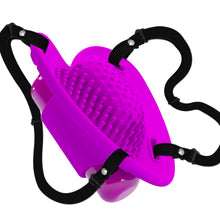 Load image into Gallery viewer, Micro Heart Beat Strap On Clitoral Vibrator Purple
