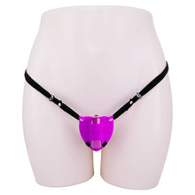 Load image into Gallery viewer, Micro Heart Beat Strap On Clitoral Vibrator Purple
