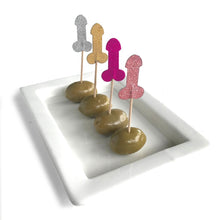 Load image into Gallery viewer, Glitterati - Penis Party Picks
