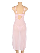 Load image into Gallery viewer, Split Thigh Butterfly Dress Pink (10) M
