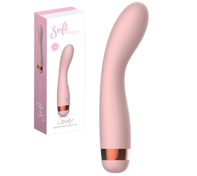 Soft By Playful Lover Rechargeable G-spot Vibrator Pink