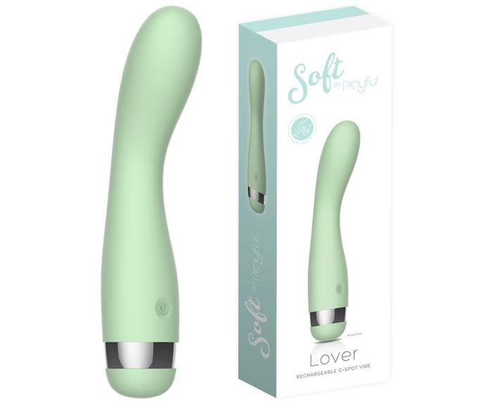 Soft By Playful Lover Rechargeable G-spot Vibrator Mint