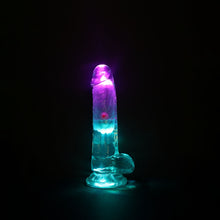 Load image into Gallery viewer, Realrock 6'' Led Vibrating Dong W/balls
