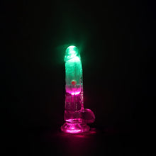 Load image into Gallery viewer, Realrock 6'' Led Vibrating Dong W/balls
