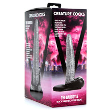 Load image into Gallery viewer, Creature Cocks The Gargoyle Rock Hard Silicone Dildo

