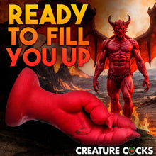 Load image into Gallery viewer, Creature Cocks Demon Claw Fisting Silicone Dildo
