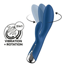 Load image into Gallery viewer, Satisfyer Spinning Rabbit 1 Blue
