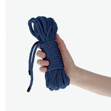 Load image into Gallery viewer, Ouch! Bondage Rope 10m Navy Blue
