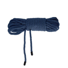 Load image into Gallery viewer, Ouch! Bondage Rope 10m Navy Blue
