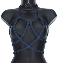 Load image into Gallery viewer, Ouch! Bondage Rope 10m Navy Blue
