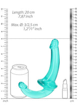 Load image into Gallery viewer, Realrock 20cm Strapless Strap-on Turquoise
