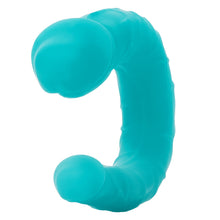 Load image into Gallery viewer, Silicone Double Dong Ac/dc Dong - Teal
