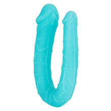 Load image into Gallery viewer, Silicone Double Dong Ac/dc Dong - Teal
