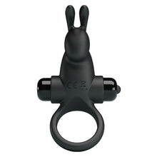 Load image into Gallery viewer, Larry Rabbit C Ring Black
