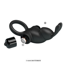 Load image into Gallery viewer, Larry Rabbit C Ring Black
