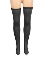 Load image into Gallery viewer, Black Matte Pu Tights Size L-2xl
