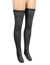 Load image into Gallery viewer, Black Matte Pu Tights Size L-2xl
