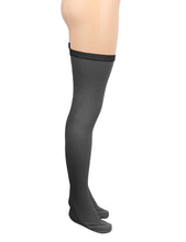 Load image into Gallery viewer, Black Matte Pu Tights Size L-2xl
