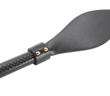 Load image into Gallery viewer, Shaped Faux Leather Slapper Paddle Gold
