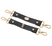 Load image into Gallery viewer, Gold Faux Leather Shackle

