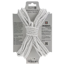 Load image into Gallery viewer, Ouch! Bondage Rope 10m Silver
