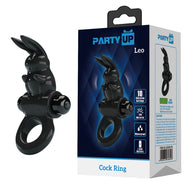 Party Up Leo Vibrating Cock Ring