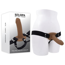 Load image into Gallery viewer, Selopa Our First Hollow Strap On Dark
