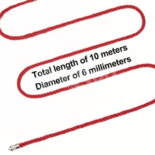 Load image into Gallery viewer, Rebellion Reign Crimson 10m Silky Bondage Rope Red
