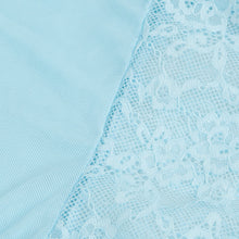 Load image into Gallery viewer, Lace Bodysuit Cyan Suspender Bows (12-14) Xl
