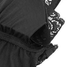 Load image into Gallery viewer, Black Modal And Lace Bodysuit(16-18) 3xl
