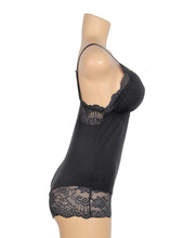 Load image into Gallery viewer, Black Modal And Lace Bodysuit(16-18) 3xl
