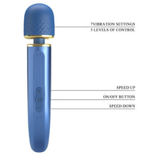 Load image into Gallery viewer, Pretty Love Wand Blue - Super Powerful
