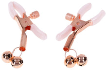 Load image into Gallery viewer, S &amp; M Peaches N Creame Bell Nipple Clamps

