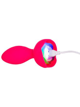 Load image into Gallery viewer, M-lady Light Up Rotating Anal Plug Pink
